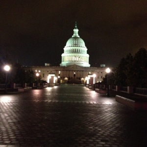 Capital Building At Night